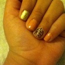 Gold and leopard 