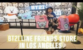 LINE FRIENDS HOLLYWOOD x BTS 방탄소년단 | BT21 HAUL