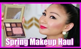 NEW SPRING TARTE MAKEUP HAUL, SWATCHES + DEMO! FIRST IMPRESSIONS