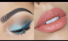 Colorful Spring Makeup Look | Ombre Winged Liner!