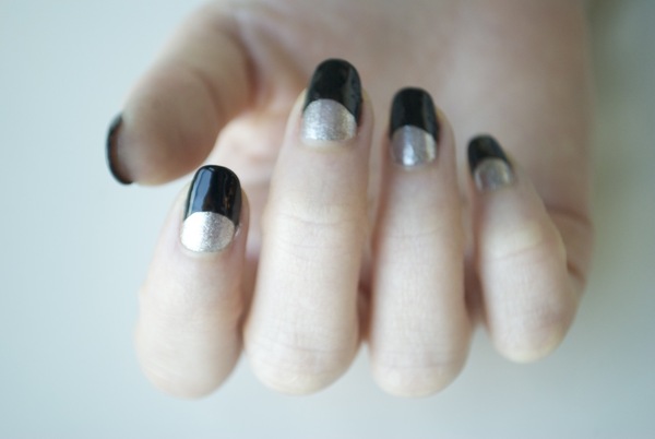 Half Moon Manicure Tutorial | Beautylish