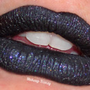 Black Glittery Lips