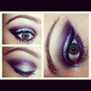 purple Smokey Eye