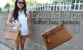 The Essential Grace Leather Bag Brown Review + GIVEAWAY!