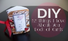 14 Days of Valentine (Day 1) ♡ 52 Things I Love About You Deck of Cards