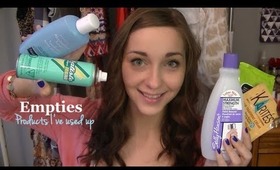 Empties #3 | Products I've used up