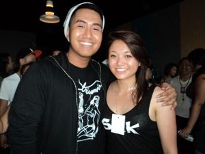 JR Aquino :) This was after my crew's dance opening for him @ REIGN 2010