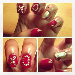 classic valentine's day colors with studs and hearts!!
OPI, Malaga Wine
OPI, Glitzerland