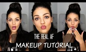 How I REALLY Do My Makeup | The Real AF Makeup Tutorial 18+