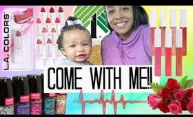 Dollar Store $1 makeup brushes, new beauty products and Vday items!