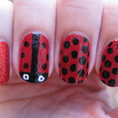 Ladybird nails