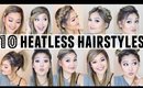 10 Heatless Hairstyles for BACK TO SCHOOL