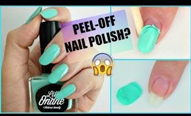 Natural Peel Off Nail Polish!? Little Ondine Review and Demo!