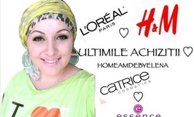 ♡Ultimile achizitii (l'oreal,nivea, catrice ,essence ,h&m )♡