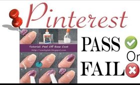 Pinterest P/F | Elmers Glue & Nail Polish
