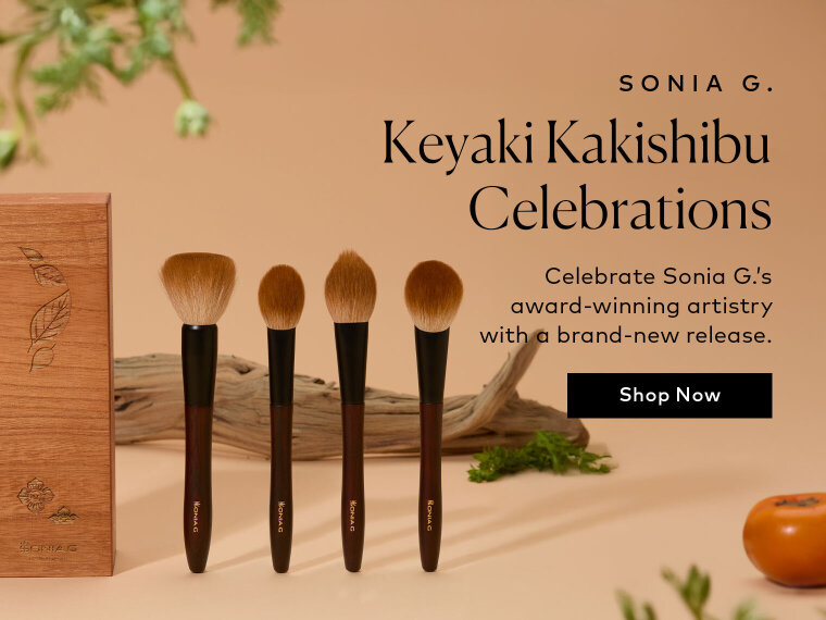 The Keyaki Kakishibu Celebrations Set was created to honor Sonia G.’s recent European Product Design Award wins—and the generations of craftsmanship that make fude so extraordinary. Shop it now on Beautylish.com