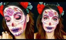 Psychedelic Sugar Skull - Halloween 2016