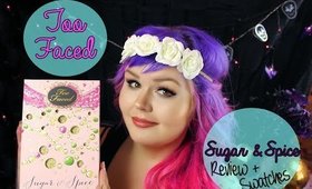 Too Faced Sugar & Spice Palette Review and Swatches