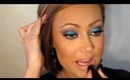 New Years Eve Midnight Blue Makeup Look