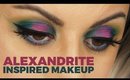 June Birthstone Alexandrite Inspired Makeup