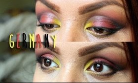 Germany World Cup 2014 Makeup | TheRaviOsahn