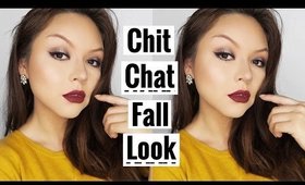FULL FALL MAKEUP UP CHIT CHAT LOOK  @GABYBAGGG