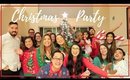 VLOGMAS DAY 15 | CHRISTMAS PARTY TIME!