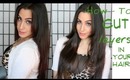 How To Cut Layers in your Hair Updated