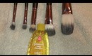 How to clean your brushes with baby shampoo + Tips