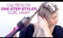 Can REVLON ONE STEP HAIR DRYER curl hair?!
