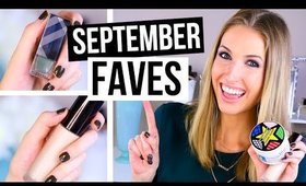 SEPTEMBER FAVORITES 2015 || New Things I'm Loving!!