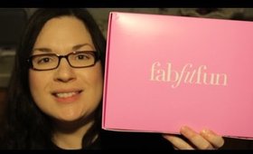 FabFitFun Welcome Box Unboxing - January 2016