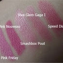 Pink lipsticks