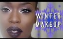 Winter Makeup | Dark Skin Dark Lips