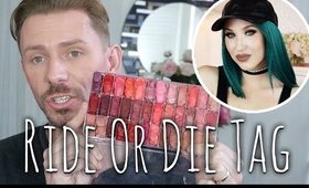 JACLYN HILL RIDE OR DIE MAKEUP TAG!