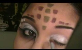 Kabuki's E.T MAKE-UP LOOK # 2 (The Warrior Deer)