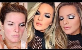 FULL COVERAGE New Years Eve GLAM! | Casey Holmes