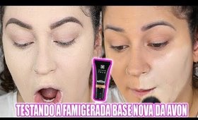 FINALMENTE TESTEI A BASE AVON TRUE FLAWLESS ULTRA MATTE! #SINCERIDUDA | Duda Fernandes