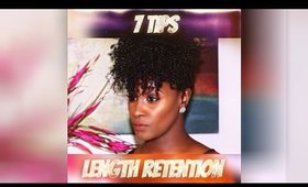 Summer Hair Care | 7 Tips to Natural Hair Length Retention| Shlinda1