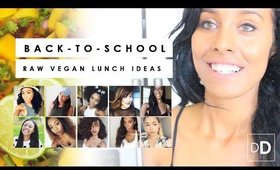 BACK-TO-SCHOOL RAW VEGAN LUNCH IDEAS + $300 GIVEAWAY! #ULTIMATEBTSGIVEAWAY