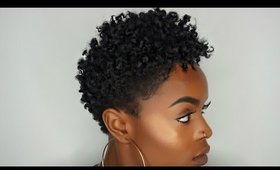 Quick 4C TWA Twist Out Tutorial