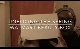 Unboxing My Spring 2015 Walmart Beauty Box