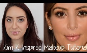 Kim Kardashian Inspired Makeup Tutorial & GIVEAWAY! | Laura Black