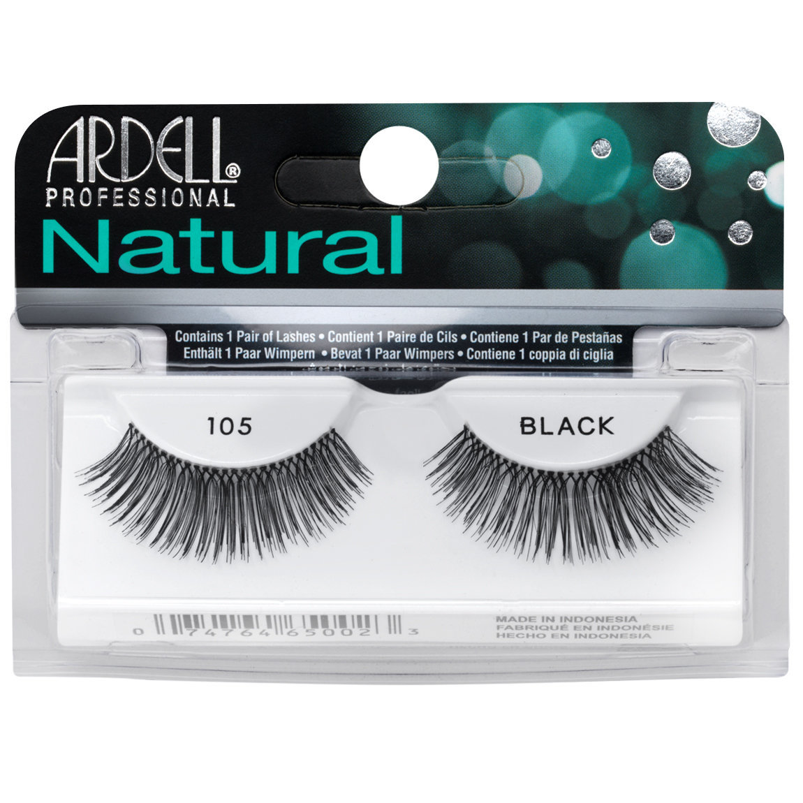 Ardell Natural Lashes 105 Black alternative view 1.