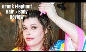 Drunk Elephant NEW Hair + Body Products Review Cotton Tolly