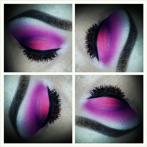used my bh cosmetics 120 palette. Instagram: @katvondynamite