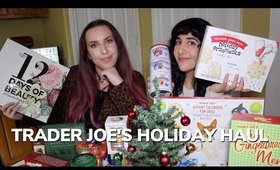 TRADER JOE'S HOLIDAY HAUL 2019 🎄ADVENT CALENDARS, PEPPERMINT TREATS, BOOZE, & AFFORDABLE GIFT IDEAS