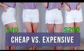 The BEST White Denim Shorts: Cheap vs Expensive | Milabu