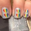 Double Rainbow Nails 