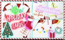 DIY Holiday Cards & Card Holder
